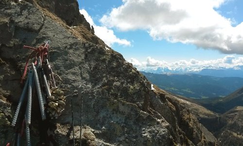 Klettersteig Heini Holzer am Ifinger